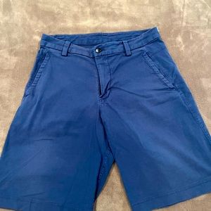 LuLuLemon Commission Shorts Slim Chino 9” (size 32; True Navy)
